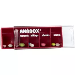 ANABOX Nappali doboz piros, 1 db