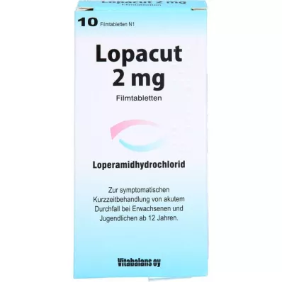LOPACUT 2 mg filmtabletta, 10 db