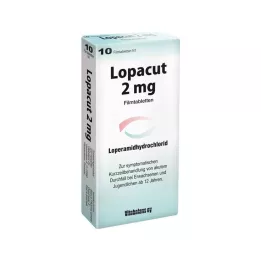 LOPACUT 2 mg filmtabletta, 10 db