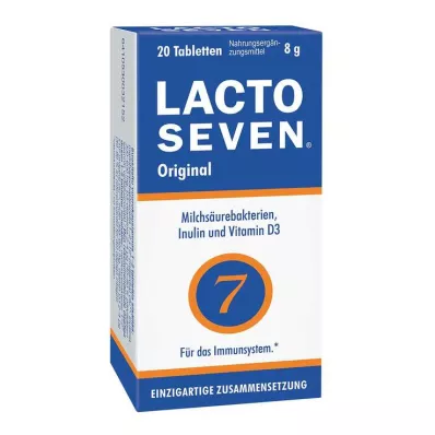 LACTO SEVEN Tabletták, 20 db