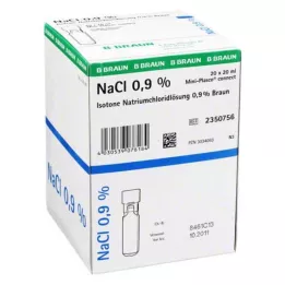 KOCHSALZLÖSUNG 0,9%-os Miniplasco connect, 20X20 ml
