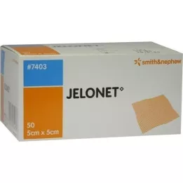 JELONET Paraffinos géz 5x5 cm-es steril hámozó csomag, 50 db