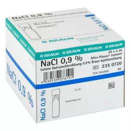 KOCHSALZLÖSUNG 0,9%-os Miniplasco connect, 20X5 ml