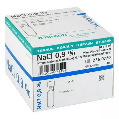 KOCHSALZLÖSUNG 0,9%-os Miniplasco connect, 20X5 ml KOCHSALZLÖSUNG 0,9%-os Miniplasco connect, 20X5 ml