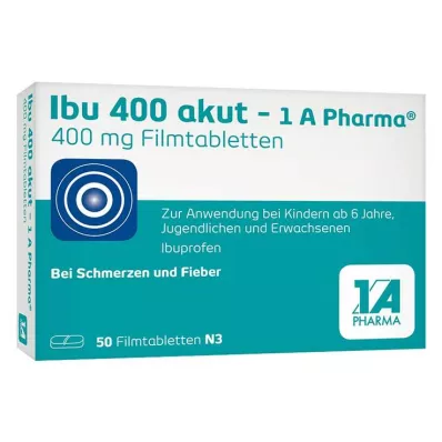 Ibu 400 acute – 1 A Pharma® filmtabletta, 50 db