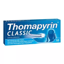 THOMAPYRIN CLASSIC fájdalomcsillapító tabletta, 10 db