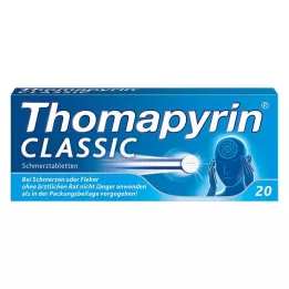 THOMAPYRIN CLASSIC Fájdalomcsillapító tabletta, 20 db