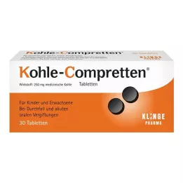 KOHLE Compretten tabletta, 30 db