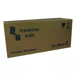 NATRIUMHYDROGENCARBONAT 8,4%-os üveg infúziós oldat, 10X100 ml