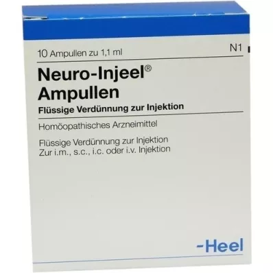 NEURO INJEEL Ampullák, 10 db