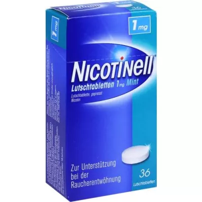 NICOTINELL 1 mg-os mentolos cukorkák, 36 db