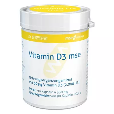 VITAMIN D3 MSE kapszula, 90 db