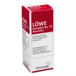 LÖWE KOMPLEX 12. számú Aesculus csepp, 50 ml