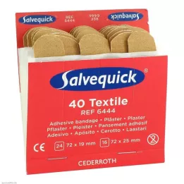 SALVEQUICK Gipszcsíkok elasztikus utántöltő 6444, 40 db