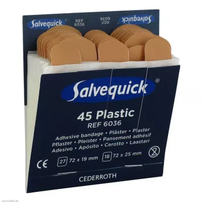 Salvequick gipszcsíkok vízálló, 45 db Salvequick gipszcsíkok vízálló, 45 db