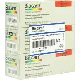 BIOCARN Szirup, 3X50 ml