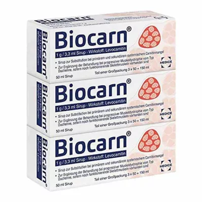BIOCARN Szirup, 3X50 ml BIOCARN Szirup, 3X50 ml