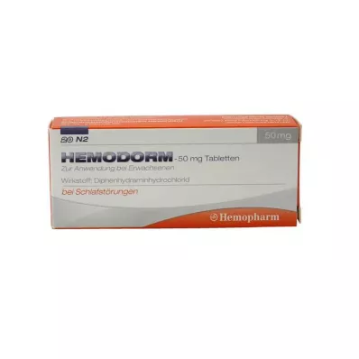 HEMODORM 50 mg-os altató tabletta, 20 db HEMODORM 50 mg-os altató tabletta, 20 db