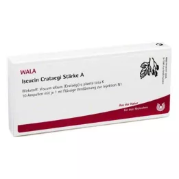 ISCUCIN crataegi Erősség A Ampullák, 10X1 ml