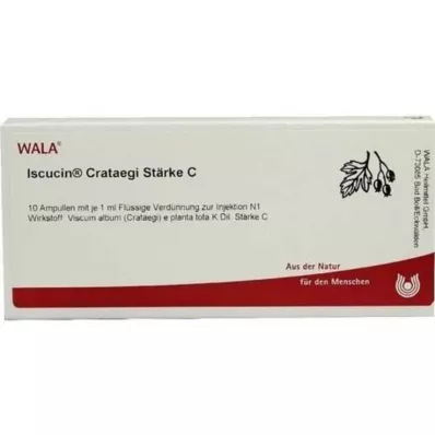 ISCUCIN crataegi Erősség C Ampullák, 10X1 ml