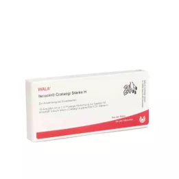ISCUCIN crataegi keményítő H ampullák, 10X1 ml