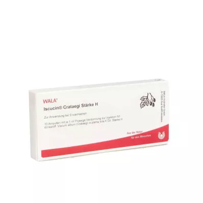 ISCUCIN crataegi keményítő H ampullák, 10X1 ml
