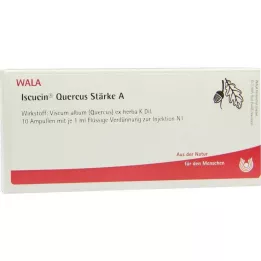 ISCUCIN quercus keményítő A ampullák, 10X1 ml