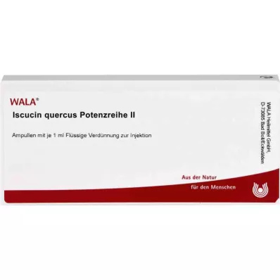 ISCUCIN quercus potencia sorozat II Ampullák, 10X1 ml