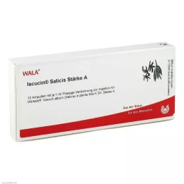 ISCUCIN salicis keményítő A ampullák, 10X1 ml