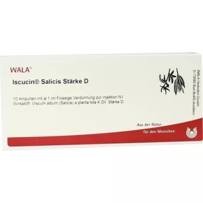 ISCUCIN salicis Erősség D Ampullák, 10X1 ml