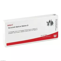ISCUCIN salicis Erősség D Ampullák, 10X1 ml