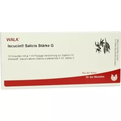 ISCUCIN salicis Starch G ampullák, 10X1 ml