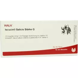 ISCUCIN salicis Starch G ampullák, 10X1 ml