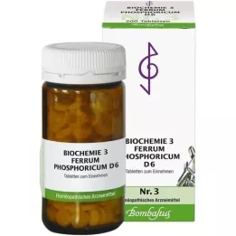 BIOCHEMIE 3 Ferrum phosphoricum D 6 tabletta, 200 db