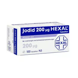 JODID 200 HEXAL tabletta, 100 db