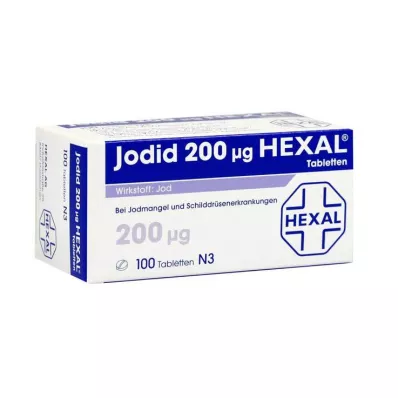 JODID 200 HEXAL tabletta, 100 db JODID 200 HEXAL tabletta, 100 db