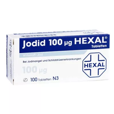 Jodid 100 µg HEXAL tabletta, 100 db