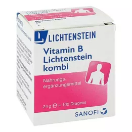 VITAMIN B LICHTENSTEIN Kombinált bevont tabletta, 100 db