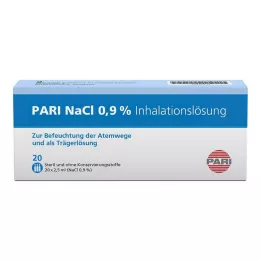PARI NaCl inhalációs oldatos ampullák, 20X2,5 ml