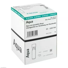 AQUA AD injectabilia Miniplasco connect injekciós oldat, 20X20 ml