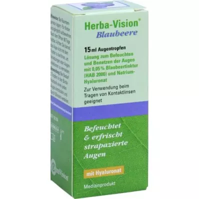 HERBA-VISION Áfonyás szemcsepp, 15 ml