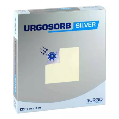 URGOSORB Ezüst 10x10 cm-es borogatás, 10 db URGOSORB Ezüst 10x10 cm-es borogatás, 10 db