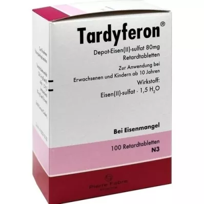 TARDYFERON Retard tabletta, 100 db