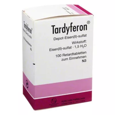 Tardyferon® Depot vas(II)-szulfát 80 mg elnyújtott hatóanyag-leadású tabletta, 100 db Tardyferon® Depot vas(II)-szulfát 80 mg elnyújtott hatóanyag-leadású tabletta, 100 db