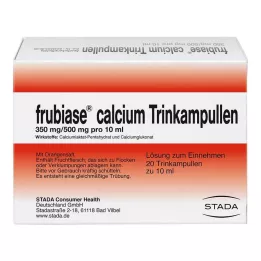 FRUBIASE CALCIUM T ivóampullák, 20 db