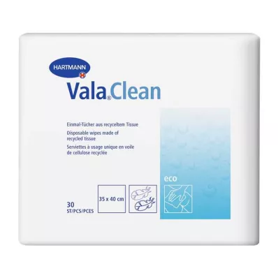 Valaclean Eco eldobható törlőkendők 35x40 cm, 30 db