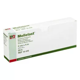 MOLLELAST 4 cmx4 m-es kötszerek egyenként csomagolva, 20 db