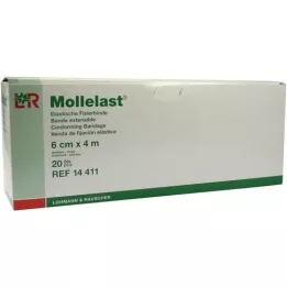 MOLLELAST 6 cmx4 m-es kötszerek egyenként csomagolva, 20 db