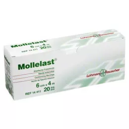 MOLLELAST 6 cmx4 m-es kötszerek egyenként csomagolva, 20 db