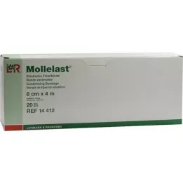 MOLLELAST 8 cmx4 m-es kötszerek egyenként csomagolva, 20 db